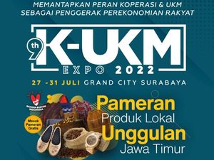 9th K-UKM Expo 2022 Hadir, Optimis UMKM Jatim Mampu Gerakkan Ekonomi