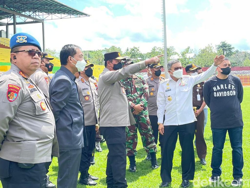 1.000 Personel Gabungan Kawal Laga PSM Makassar Vs Bali United 1.000 Personel Gabungan Kawal Laga PSM Makassar Vs Bali United