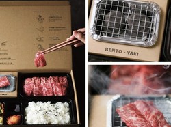 Keren! Bento Ini Berisi Alat Panggang Mini untuk Masak Yakiniku