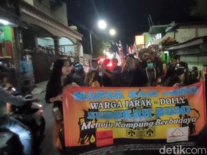 Warga Jarak-Dolly Kirab Budaya dan Sedekah Bumi Sambut 1 Suro Warga Jarak-Dolly Kirab Budaya dan Sedekah Bumi Sambut 1 Suro