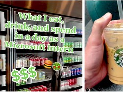 Anak Magang di Kantor Microsoft Pamer Camilan Gratis ala Minimarket