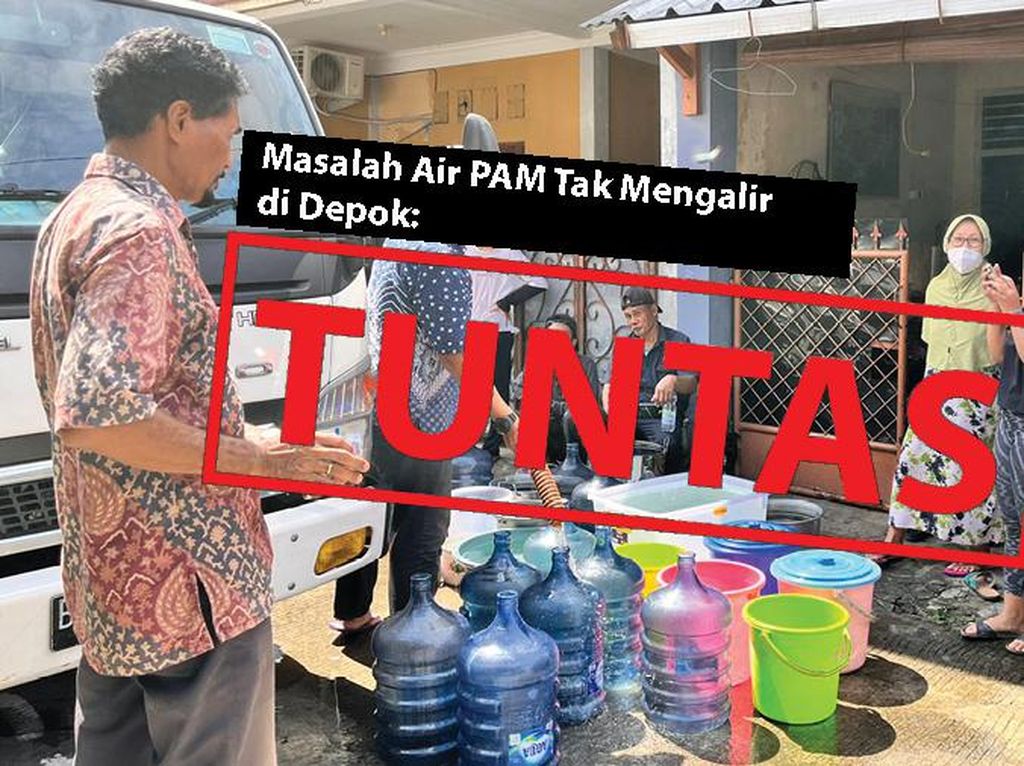 Before-After Perbaikan Pipa Air PAM Bocor di Depok