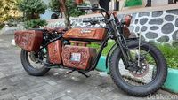 Menikmati Kesan Klasik dari Moge Listrik Buatan Kepala SMKN 5 Malang