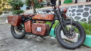 Menikmati Kesan Klasik dari Moge Listrik Buatan Kepala SMKN 5 Malang