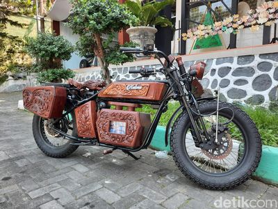 Menikmati Kesan Klasik dari Moge Listrik Buatan Kepala SMKN 5 Malang