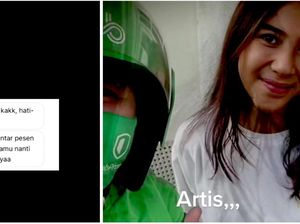 Ojol Ini Terharu Saat Layani Pesanan Makanan dari Artis yang Baik Hati