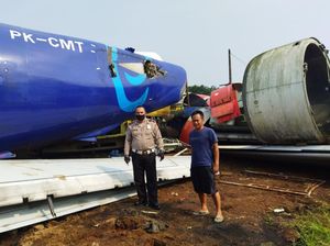 Truk Angkut Pesawat Bikin Macet di Bogor, Polisi: Patuhi Jam Operasional Truk Angkut Pesawat Bikin Macet di Bogor, Polisi: Patuhi Jam Operasional
