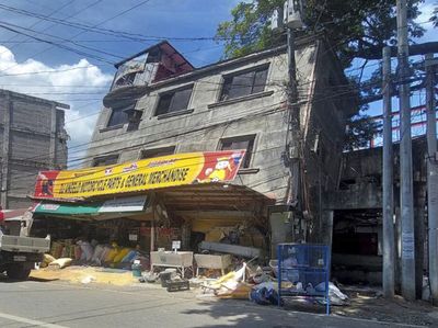 Potret Kerusakan Akibat Gempa M 7,1 Mengguncang Filipina