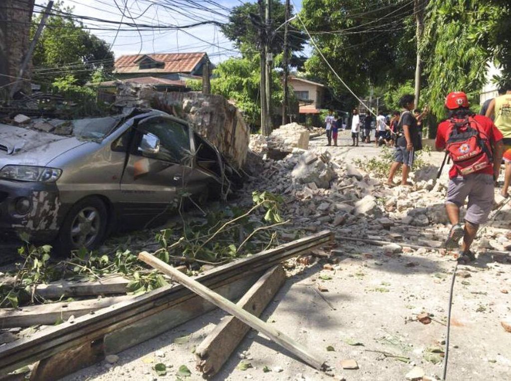 Filipina Diguncang Gempa Kuat, KBRI Manila Langsung Cek Kondisi WNI