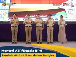 Seragam Baru PNS ATR: Baret dan Tongkat Komando Seperti Tentara