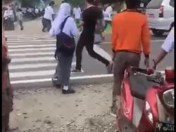 SMA di Pinrang Diserang, 1 Siswa Luka Kena Lemparan Batu