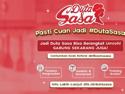 Pasti Cuan! Gabung Jadi Duta Sasa Bisa Pergi Umrah atau Wisata Rohani