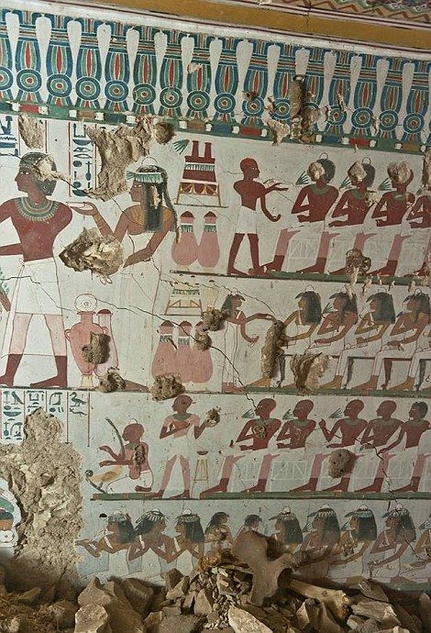 Mural Mesir Kuno/