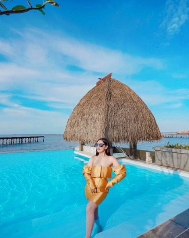 Infinity pool Putri Duyung Ancol/Foto: instagram.com/putriduyungresort Rekomendasi hotel di jakarta