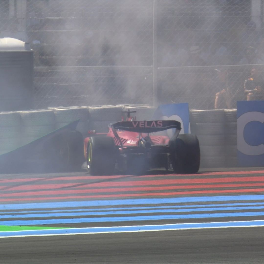 Insiden Charles LeClerc di French GP