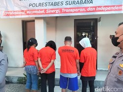 Emak-emak Residivis Pencuri Spesialis Pengunjung Mal di Surabaya Ditangkap
