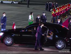 Mobil-mobil yang Ditumpangi Jokowi di Luar Negeri