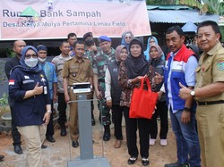 SKK Migas-Pertamina EP Resmikan Program Bank Sampah di Prabumulih