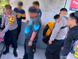 Setop Kendaraan-Jual Paksa Bendera di Sukabumi, Dua Pemuda Diamankan