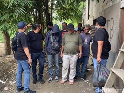 Gerebek Kampung Narkoba di Medan, 4 Pria Ditangkap