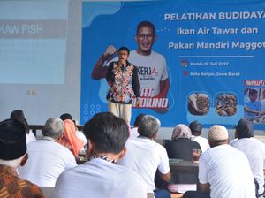 Relawan Sandi Uno Beri Pelatihan Budidaya Ikan Air Tawar di Banjar Relawan Sandi Uno Beri Pelatihan Budidaya Ikan Air Tawar di Banjar