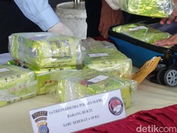 Polres Sleman Ringkus Kurir Sabu Jaringan Internasional