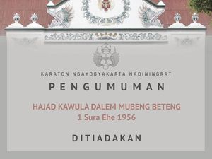 Tradisi Mubeng Beteng Malam 1 Suro Keraton Jogja Ditiadakan, Ini Gantinya