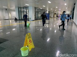 Masih Tersisa Satu Kebocoran Atap di Stasiun Manggarai, Jaksel