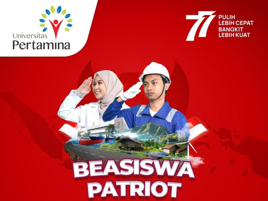 Beasiswa Kuliah Universitas Pertamina 2022 Patriot, Daftar Yuk! Beasiswa Kuliah Universitas Pertamina 2022 Patriot, Daftar Yuk!