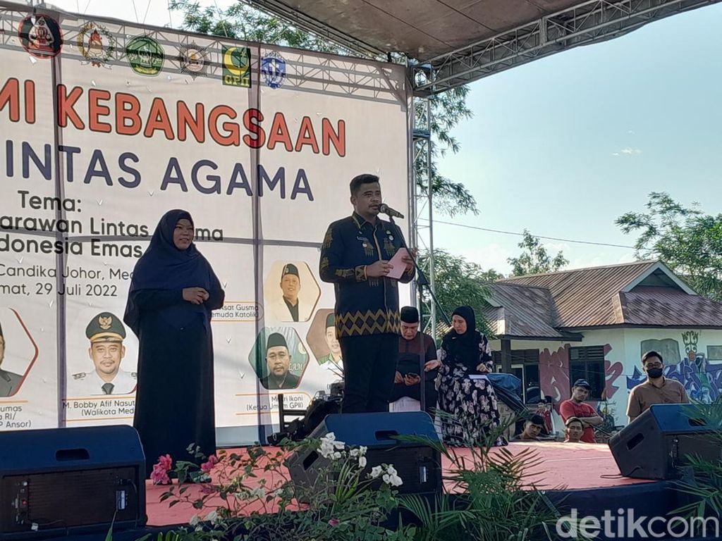 Walkot Bobby Klaim Belum Ada Konflik Agama di Medan Walkot Bobby Klaim Belum Ada Konflik Agama di Medan