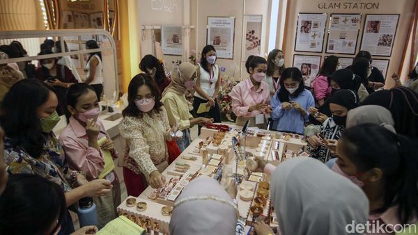 Lebih Dekat dengan Ramainya Bisnis Kecantikan di Pameran Ini