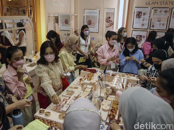 Lebih Dekat dengan Ramainya Bisnis Kecantikan di Pameran Ini
