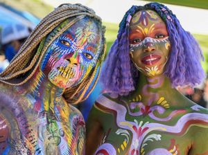 Demi Body Painting, Mereka Rela Dicat Tubuhnya Demi Body Painting, Mereka Rela Dicat Tubuhnya