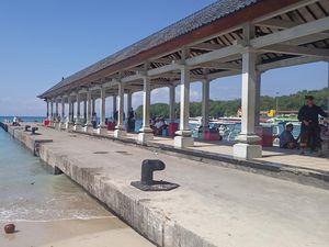 Ngaben Massal Desa Adat Padangbai, Penyeberangan Fast Boat Ditutup Ngaben Massal Desa Adat Padangbai, Penyeberangan Fast Boat Ditutup