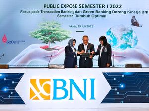 Green Financing BNI Tembus Rp 176,6 Triliun di Semester I 2022
