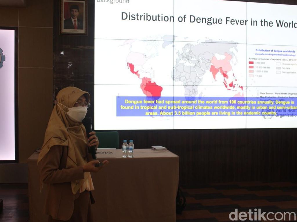 Doktor ITS Bikin Penelitian Sistem Hitung Penyebaran DBD di Indonesia