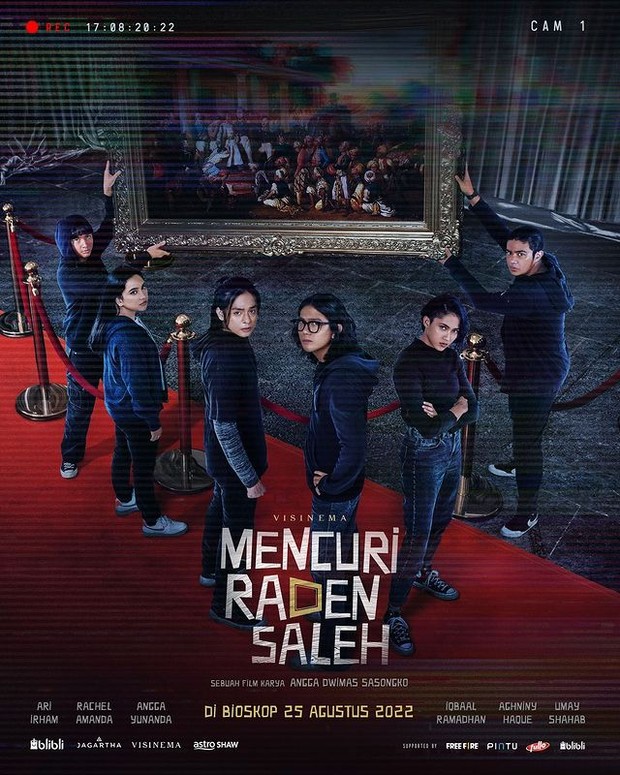 Film Bioskop Mencuri Raden Saleh/Foto : instagram.com/@mencuriradensalehfilm