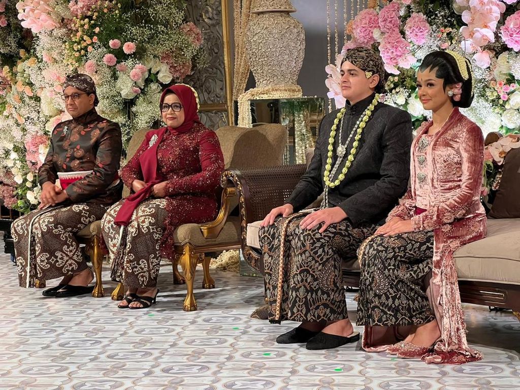 SBY dan AHY Hadiri Resepsi Pernikahan Putri Anies Baswedan
