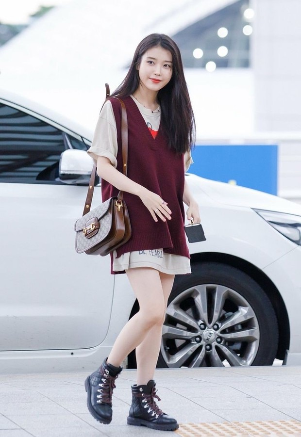 Gaya fashion IU