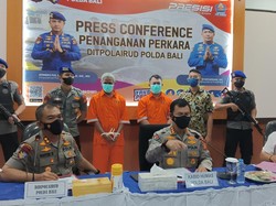 Ditpolairud Bali Tangkap 2 Tersangka Penyelundupan 15 Penyu Hijau