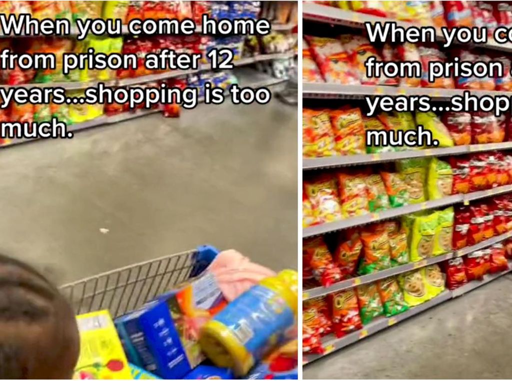 Mantan Napi Kagok Belanja di Supermarket Setelah 12 Tahun Dipenjara