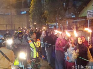 Semarak Pawai Obor Tahun Baru Islam 1444 H Kembali Menyala di Cimahi