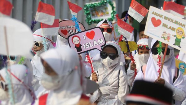 Begini Kemeriahan Pawai Sambut Tahun Baru Hijriah di Berbagai Daerah