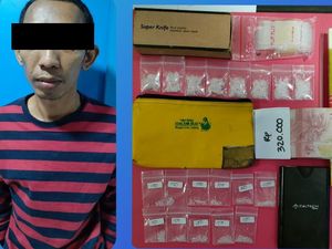 Nyambi Edarkan Sabu, Tukang Servis Mesin Kapal di Surabaya Dibekuk