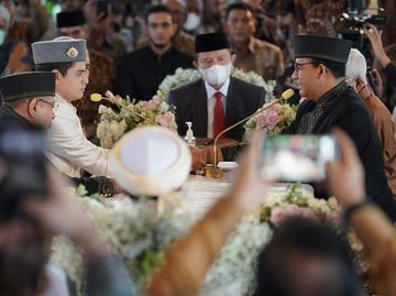 6 Foto Akad Nikah Putri Anies Baswedan dengan Ali Saleh Alhuraiby