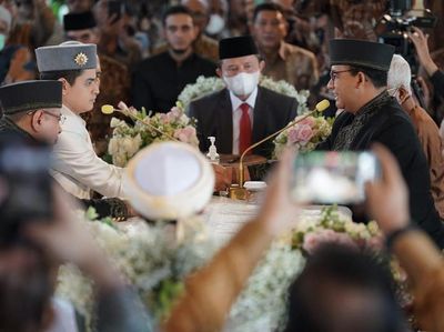 6 Foto Akad Nikah Putri Anies Baswedan dengan Ali Saleh Alhuraiby