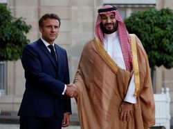 Teleponan, Putra Mahkota Arab Saudi-Macron Bahas Gaza