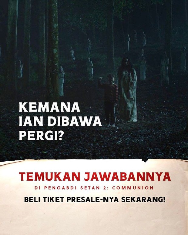 Udah Beli Presale Film Bioskop Pengabdi Setan 2?/Foto : instagram.com/@jokoanwar