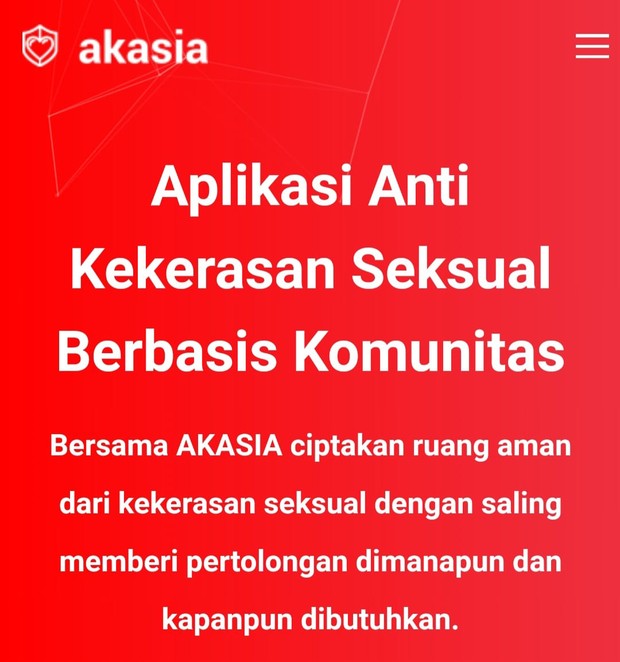 Akasia/Foto: akasia.app/ Syalma Namira