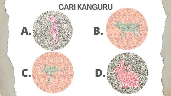 Coba Tes Buta Warna, Yuk Cari Hewan di Gambar-gambar Ini!